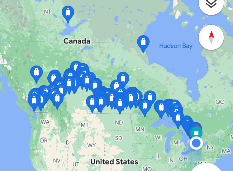 Большое автомобильное путешествие по Канаде